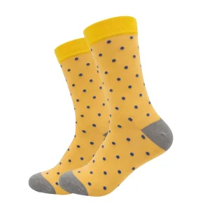 Custom Daily Casual Fashion Cotton Dress Socks Pattern Durable and Comfortable Socks