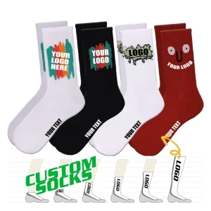 Custom Design Character Socks China Custom Socks Men Casual Kids Socks Knitted Crew High