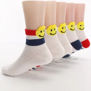 Custom Design Children’s Cute Socks Cotton Daughter Children’s Bulk Socks Jacquard Children’s Cartoon Ankle Socks