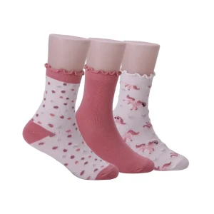 Custom Design Kids Socks High Quality Cotton Children Sock Colorful Cute Kids Sock With Ruffled