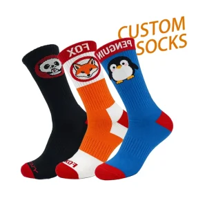 Custom Design Knitted Eco Friendly Moisture Wicking Ankle Athletic Socks with Classic Stripes for Spring Youth Adults Kids Teens