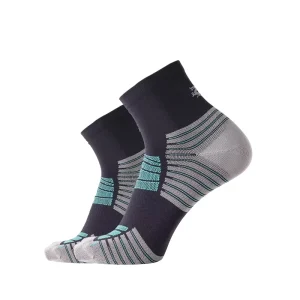 Custom Design Men’s Sporty Jacquard Knitted Compression Ankle Socks Quick Dry Non-Slip Compression Socks Sublimation Technique