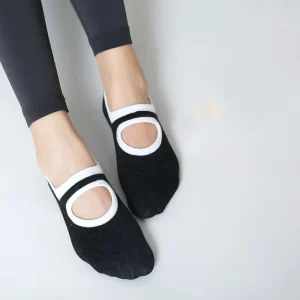 Custom Dispensing Breathable Yoga Socks No Show Anti Slip Fitness Pilates Socks for Women