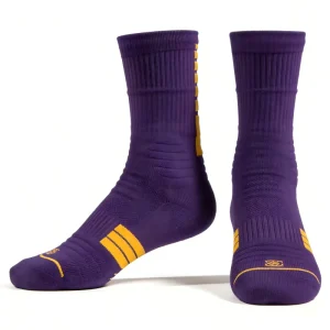 Custom Elite Youth Basketball Socks Pro Tournaments Eco-friendly Combed Organic Cotton Antibacterial Compression Antislip Terry