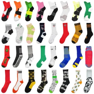 Custom Embroidered Cartoon Cotton Crew Socks Durable Promotional Gift for Events Custom Logo Custom Colors Sizes Unisex