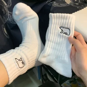 Custom Embroidered Cotton Socks Thick Towel Bottom Terry Cushion Sports Socks