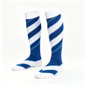 Custom Grip Youth Antibacterial Socks Football Turf Matches Premium Breathable Cotton Highly Custom Letters Prevent Blisters