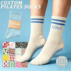 Custom High quality Men’s and Women’s Sports Socks Outdoor Wearable Skin-friendly Yoga and Pilates Socks