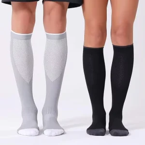Custom Knee High 20 30mmHg Circulation Support Sports Compression Socks Breathability Personalized Medical Compression Socks