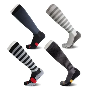 Custom Knee High Compression Socks 15 20 MmHg Breathable for Running Travel Nursing Work & Cycling Unisex