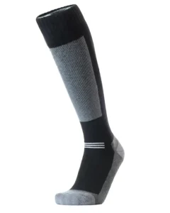 Custom Knitted Crew Outdoor Performance Ski Stockings Winter Sports Digital Printed Letters Pattern Thick Polyester Nylon