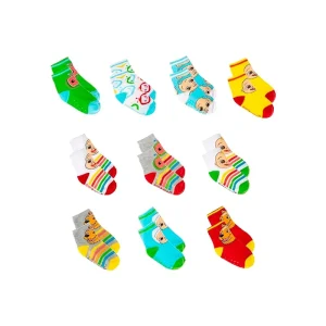 Custom Logo Anti Slip Newborn Baby Socks 0 3 Months 6 12 Months Cotton Baby Grip Socks for Boy Girl
