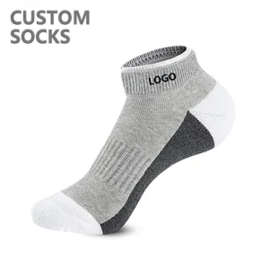 Custom Logo Crew Sport Cotton Most Sports Athletic Running Socks Low Cut Short Ankle Socks