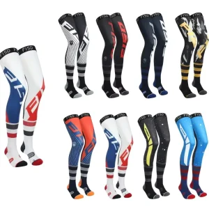 Custom Logo Cushion Adult Men Basketball Long Knee High Compression Socks for Motocross Cycling Collection Comfortable Socks