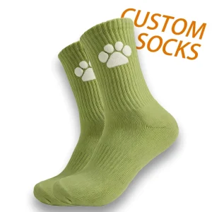 Custom Logo High Quality Crew Sports Socks Unisex Youth Bulk Athletic Cotton Basketball Socks Men