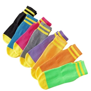 Custom Logo Jump Grip Non Slip Trampoline Socks Solid Color Youth Children’s Autumn Accessory Bottom Placement