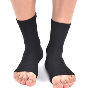 Custom Logo Men Women Ankle Compression Socks Sports Running Foot Ankle Support Brace Sleeve for Heal Spurs Arch Pain Swelling