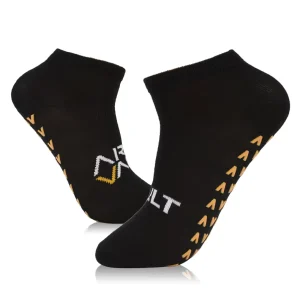 Custom Logo Non-Slip Trampoline Jump Socks Men’s Ankle Sports Socks with Gripper for Soccer