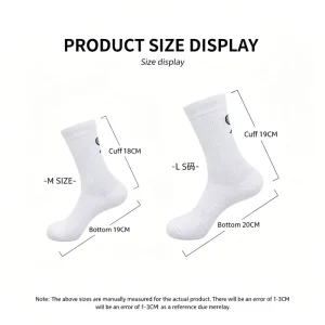 Custom Logo Pickleball Socks Thickened Terry Sole Cotton Crew Socks Professional Cushion Athletic Gear