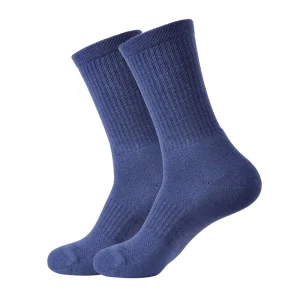 Custom Logo Striped Sport Socks Winter Warm & Comfortable Outdoor Use Wool/Nylon Material
