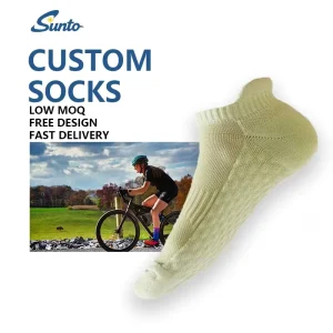 Custom Logo Towel Bottom Sport Ankle Socks Fitness Women Running Outdoor Sports High Quality Free Design