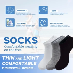 Custom Logo Unisex No Show Ankle Solid Colored Socks Low Cut Non Slip Breathable Invisible Liner Daily Everyday Wear Socks