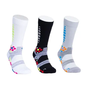 Custom Logo Winter Sports Socks Breathable Comfortable Compression Knee High Dot Body/Cuff Eco-friendly Sweat Absorption Spandex