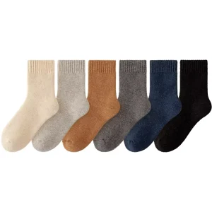 Custom Made White Bamboo Mid Tube Socks Business Casual Minimalist Long Solid Color Breathable Perfect Gift for Autumn Logo Cuff