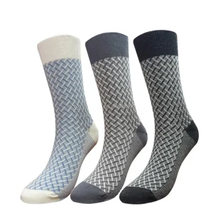 Custom Men Socks Rota Cotton Spandex Eco Friendly Viscose Bamboo Business Dress Socks for Men