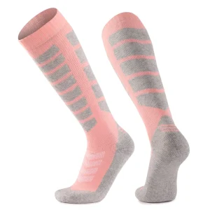 Custom Men Women Warm Wool Socks Breathable Thick Terry Hiking Trekking Sock Knee High Merino Wool Socks