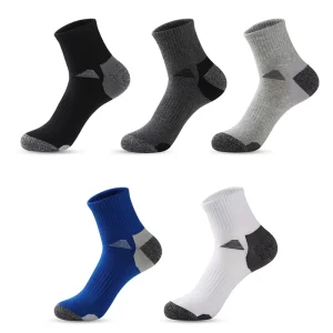 Custom Men’s Football Traction Socks Good-Looking Striped Sports Knitted Design for Autumn Season