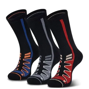 Custom Men’s Mid-Tube Merino Wool Dress Socks Breathable Thermal Wicking Knit Winter Socks for Sport Mountaineering Autumn