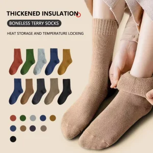 Custom Men’s Women’s Plain School Cotton Thick Terry Sports Ankle Socks