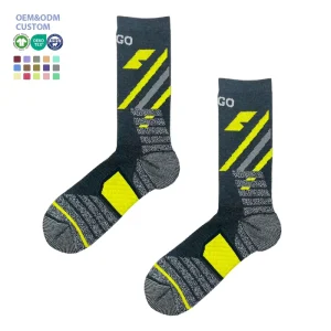 Custom Merino Wool Hiking Camping Work Socks Warm Winter Cashmere Hiking Socks