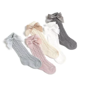 Custom Non Slip Baby Bow Thick Cotton Non-Slip Boys Cotton Kids Girls Children’s Socks
