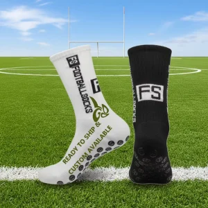 Custom Non Slip Football Grip Socks for Men Professional Knitted Sports Socks OEM