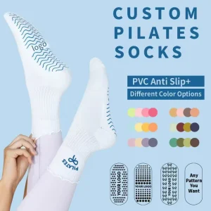 Custom Non slip Breathable Casual Yoga Pilates Socks Spring Sports Socks
