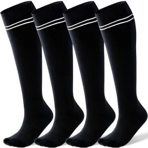 Custom OEM 20 30 MmHg Graduated Compression Socks Bamboo Jacquard Moisture Wicking Anti Blister Maternity Compression Socks