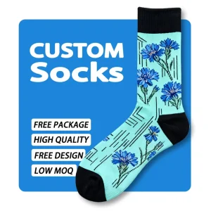 Custom OEM ODM Low MOQ High Quality Dress Socks with Custom Logo for Men Formal Business Office Wedding