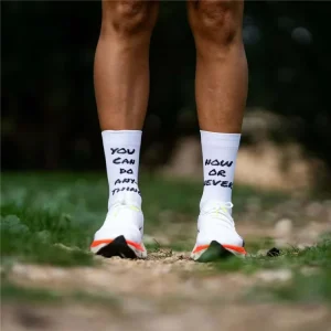 Custom Performance Compression Men’s Marathon Nylon Coolmax Trail Running Socks Cushion Crew Anti Blister Athletic Sports Socks