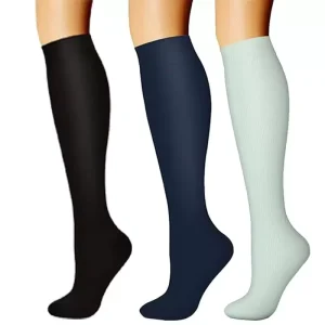 Custom Premium Compression Socks 20-30mmHg Soft Durable Customized Brand Design Size Packaging Compression Socks