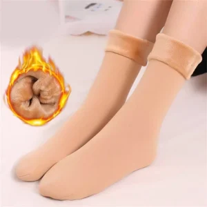 Custom Print Warm Fuzzy Winter Women Thermal Plush Socks Fashion Winter Warm Socks