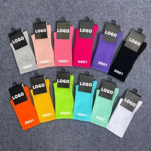 Custom Sock Packaging Custom logo Grip Sports Socks Football Soccer Low Moq Per Color Socks Custom