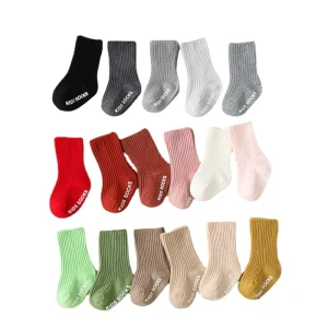 Custom Socks Non Slip New Baby Born Socks for Little Girls Cute Anti Slip Baby Socks Winter