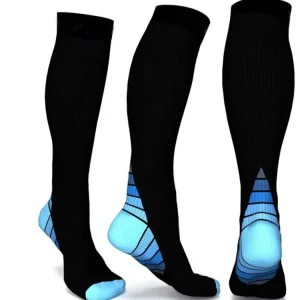 Custom Sport Compression Socks Stocking Compression Gradient Colour Compression Socks
