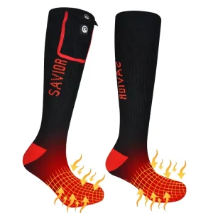 Custom Sport Foot Warmers Socks Thermal Rechargeable Battery Self Heated Socks for Men and Women