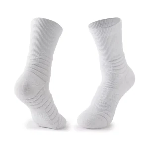Custom Sports Socks Men Women Cotton Towel Bottom Professional Running Socks Breathable Basketball Elite Socks
