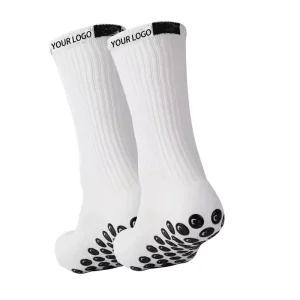 Custom Team Soccer Mens Non slip Socks Anti Slip Sports Running Socked Football Gripsocks With Grip