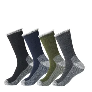 Custom logo Hiking Warm Heated Ski Unisex Outdoor Sport Thermal Extra Thick Winter Merino Wool Socks