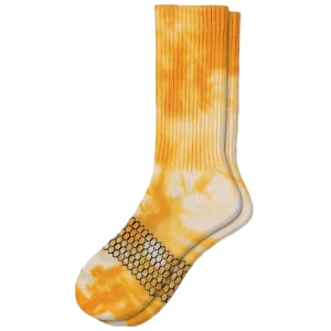 Custom logo Men Tie-Dye Digital Printing Knitted Thick Cotton Skateboard Sneaker Sport Crew Socks